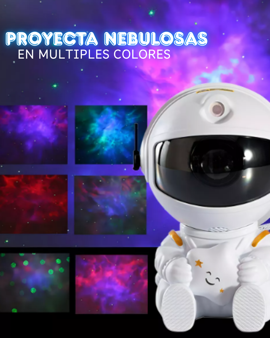 Proyector de estrellas - Astronauta